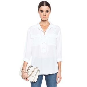 Silk equipment blouse